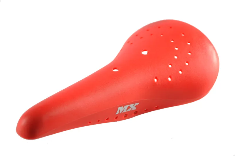 MX Retro BMX Saddle Red-2